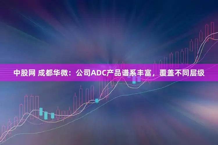 中股网 成都华微：公司ADC产品谱系丰富，覆盖不同层级